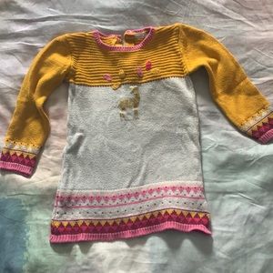 Catimini sweater dress size 3Y